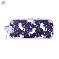 Bekas Pensel Corak Unicorn yang Comel